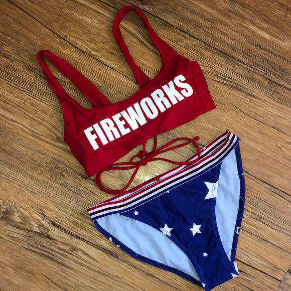 Other - Fireworks 2pc-Bikini Set